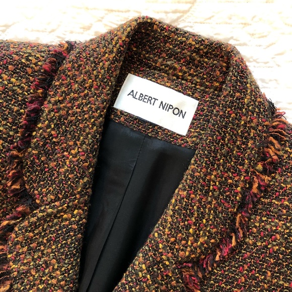 Albert Nipon beautiful tweed suit - Picture 3 of 8